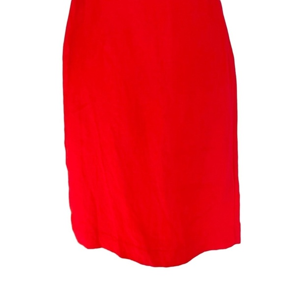Abercrombie & Fitch Women’s Red Lined Dress Size 2 Off The Shoulders Cocktail - Picture 5 of 10